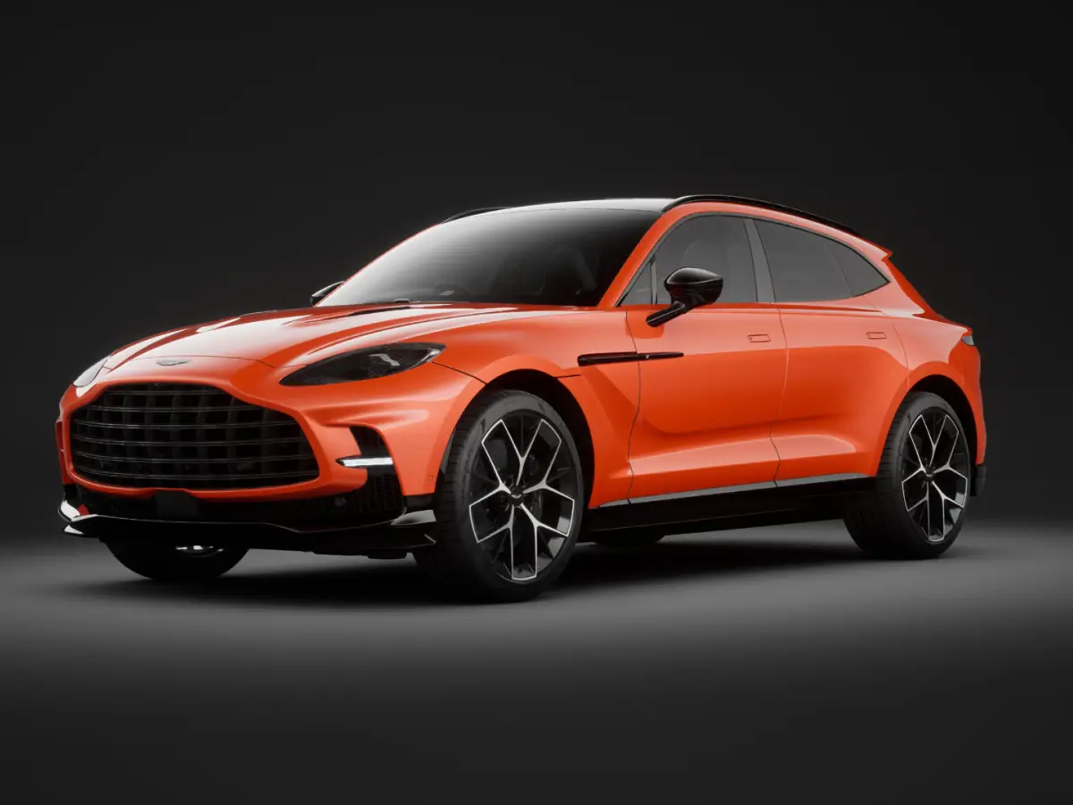 Aston Martin DBX Synapse Orange